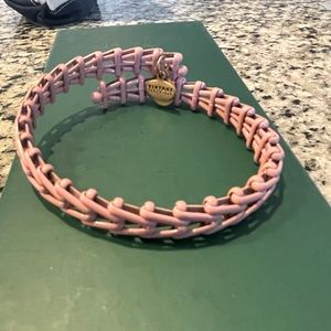 Alex and ani pink link bracelet